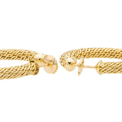 Boucles d'oreilles Créoles Or jaune - Castafiore