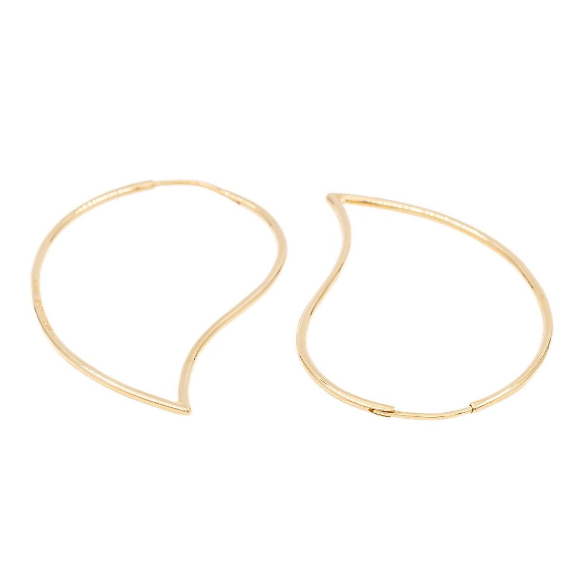 Boucles d'oreilles Créoles Or jaune - Castafiore