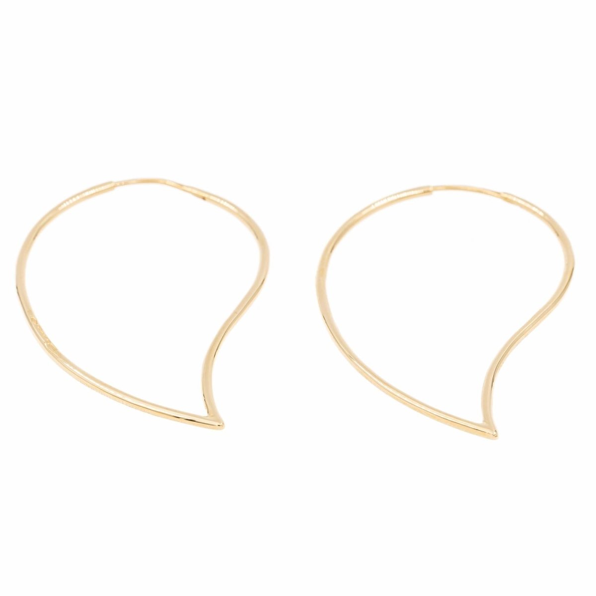 Boucles d'oreilles Créoles Or jaune - Castafiore