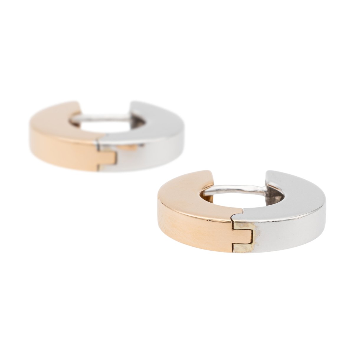 Boucles d'oreilles Créoles Or rose - Castafiore