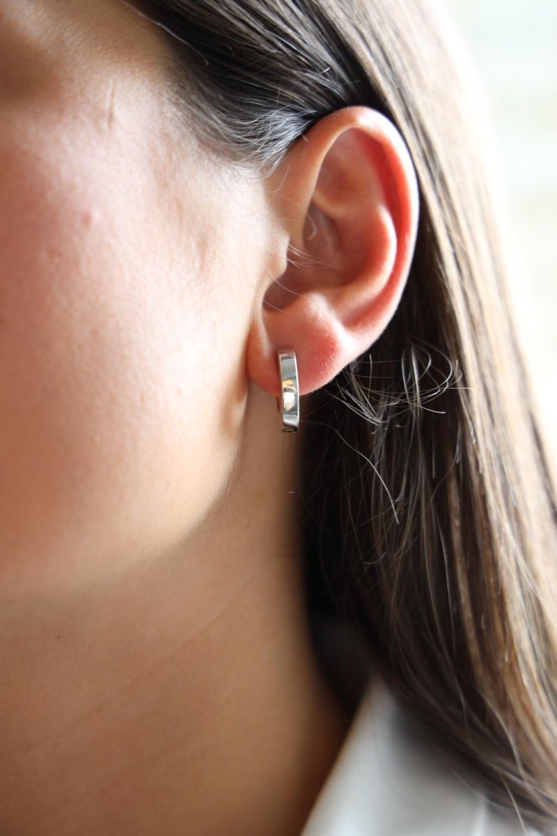 Boucles d'oreilles Créoles Or rose - Castafiore