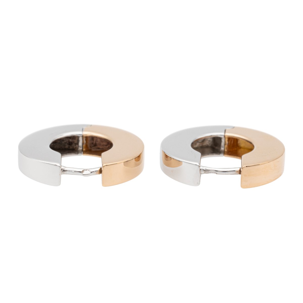 Boucles d'oreilles Créoles Or rose - Castafiore