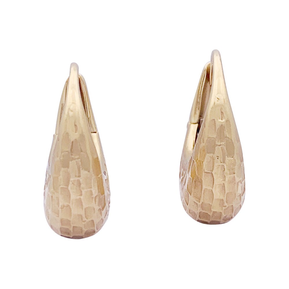 Boucles d'oreilles Créoles POMELLATO "Duna" en or rose - Castafiore
