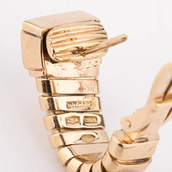 Boucles d'oreilles de la maison Bvlgari en émeraudes sur or jaune - Castafiore