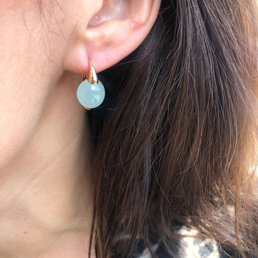 Boucles d'oreilles de la maison Pomellato modèle Luna - Castafiore
