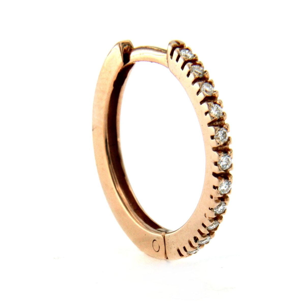 Boucles d'oreilles en or avec diamants - Castafiore
