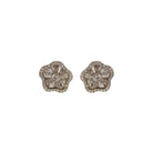 Boucles d'oreilles en or blanc et diamants - Castafiore