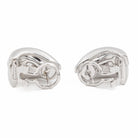 Boucles d'oreilles en or blanc et diamants - Castafiore