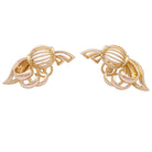 Boucles d'oreilles en or jaune - Castafiore