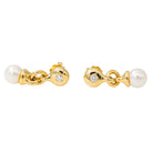 Boucles d'oreilles en or jaune et diamant - Castafiore