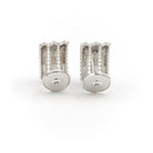 Boucles d'oreilles MAUBOUSSIN "Le Premier Jour", en or blanc - Castafiore