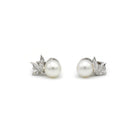 Boucles d'oreilles - Or, diamants & perles - Castafiore