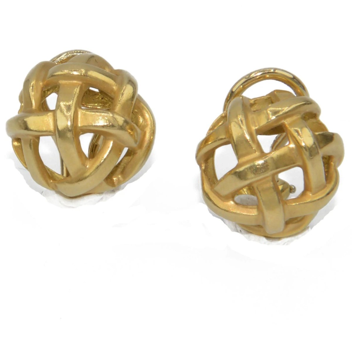 Boucles d'oreilles or jaune Angela Cummings pour Tiffany - Castafiore