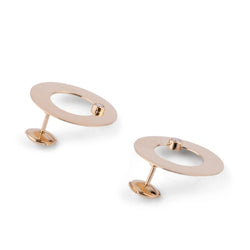 Boucles d'oreilles or jaune de la maison Dinh Van - Castafiore