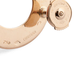 Boucles d'oreilles or jaune de la maison Dinh Van - Castafiore