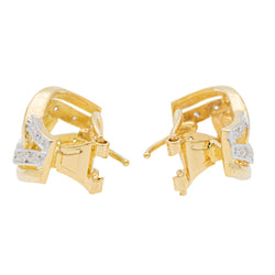 Boucles d'oreilles Or jaune Diamant - Castafiore