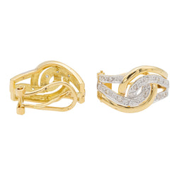 Boucles d'oreilles Or jaune Diamant - Castafiore