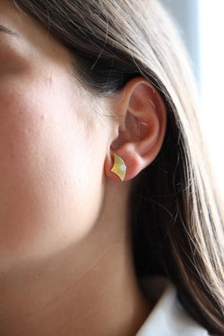 Boucles d'oreilles Or jaune Diamant - Castafiore