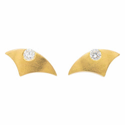 Boucles d'oreilles Or jaune Diamant - Castafiore
