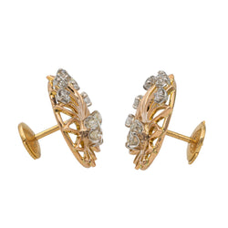 Boucles d'oreilles Or rose Diamant - Castafiore