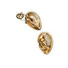 Boucles d'oreilles REPOSSI Gouttes en or jaune et perle - Castafiore