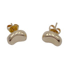 Boucles d'oreilles Tiffany & Co. x Elsa Peretti, "Bean Design", or jaune - Castafiore