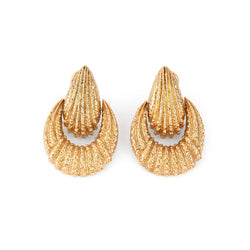 Boucles d'oreilles VAN CLEEF & ARPELS en or jaune - Castafiore