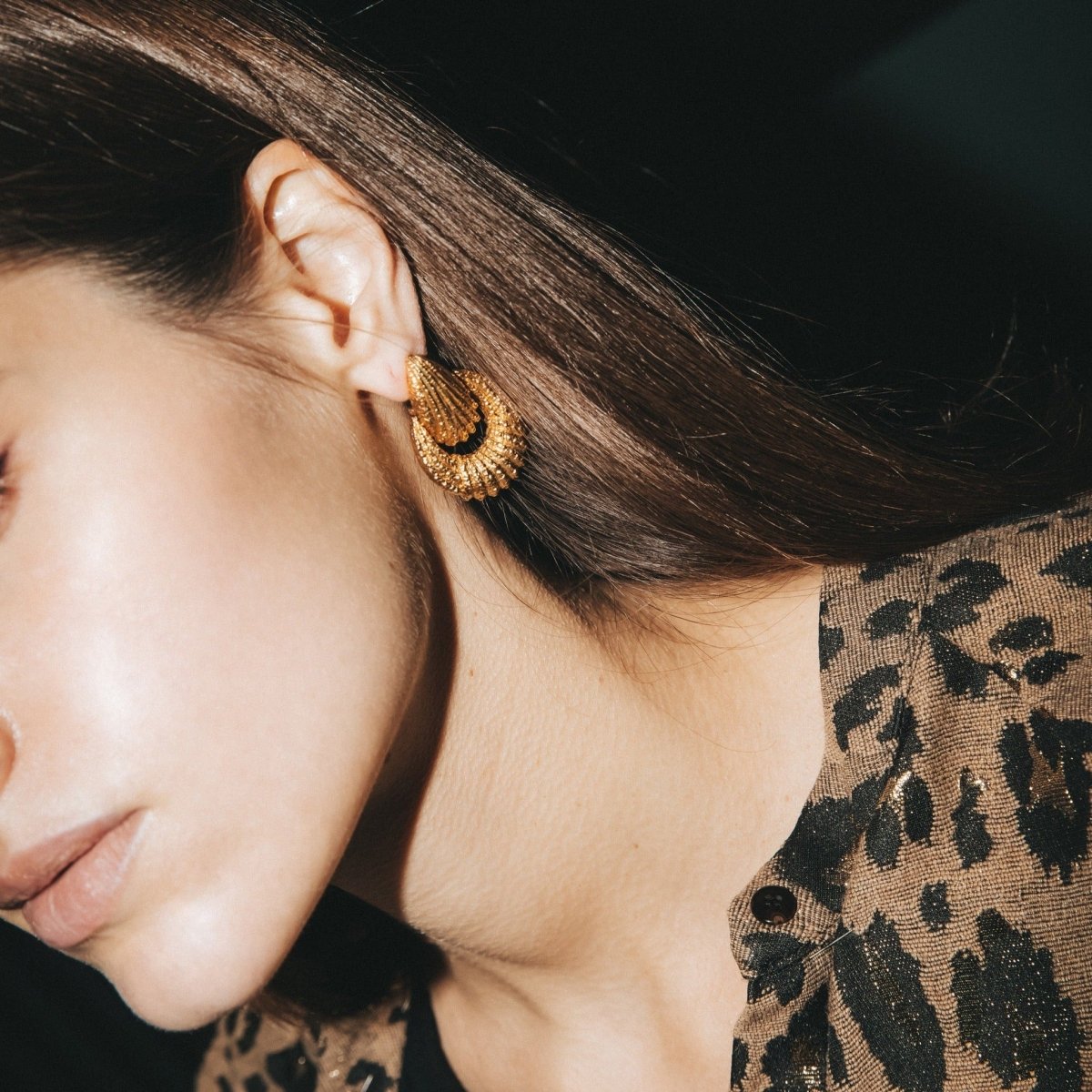 Boucles d'oreilles VAN CLEEF & ARPELS en or jaune - Castafiore