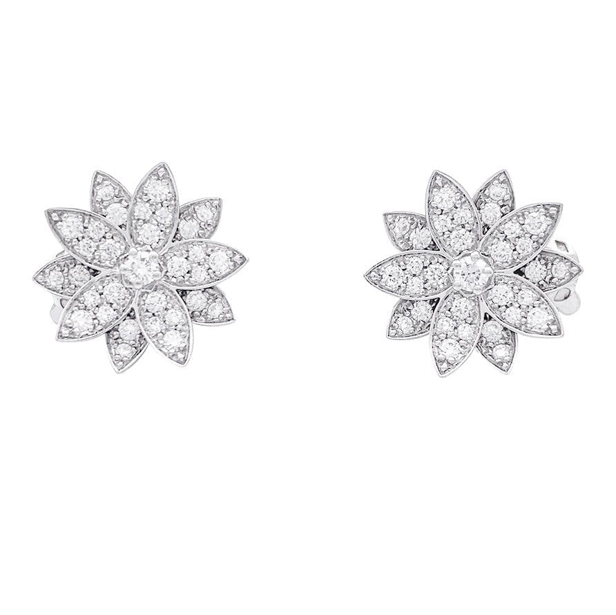 Diamond Halo Stud Earrings - Roberts Fine Jewelers