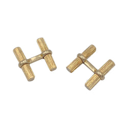 Boutons de manchette VAN CLEEF & ARPELS en or jaune - Castafiore