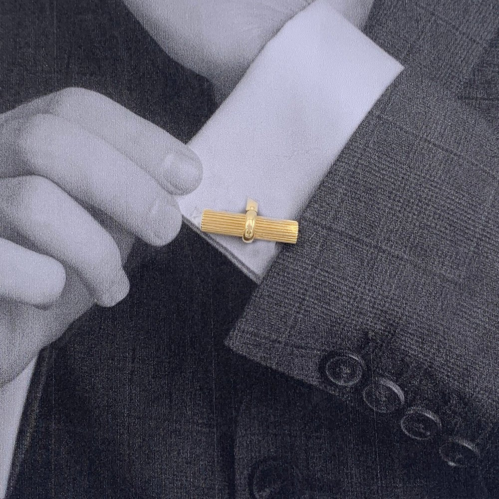 Boutons de manchette VAN CLEEF & ARPELS en or jaune - Castafiore