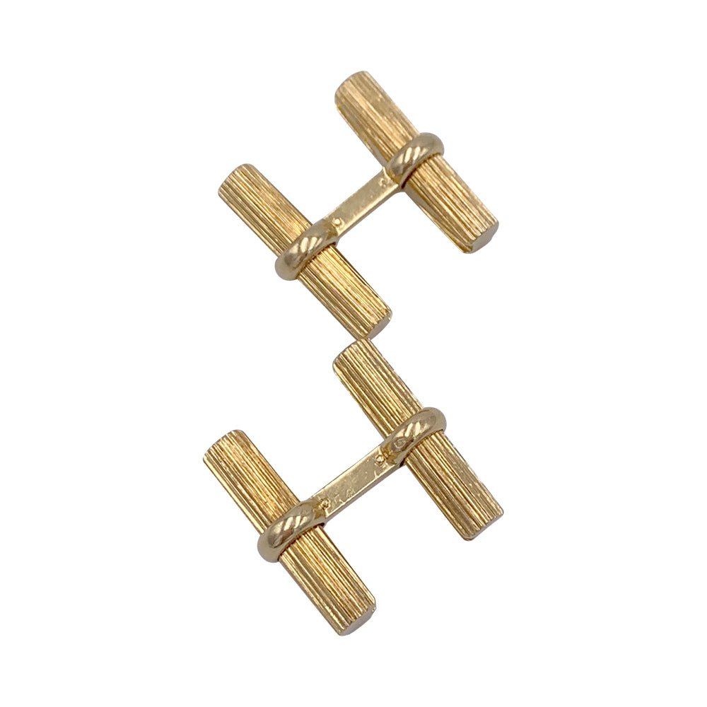 Boutons de manchette VAN CLEEF & ARPELS en or jaune - Castafiore