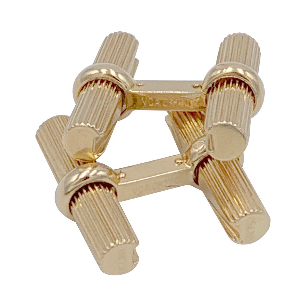 Boutons de manchette VAN CLEEF & ARPELS en or jaune - Castafiore