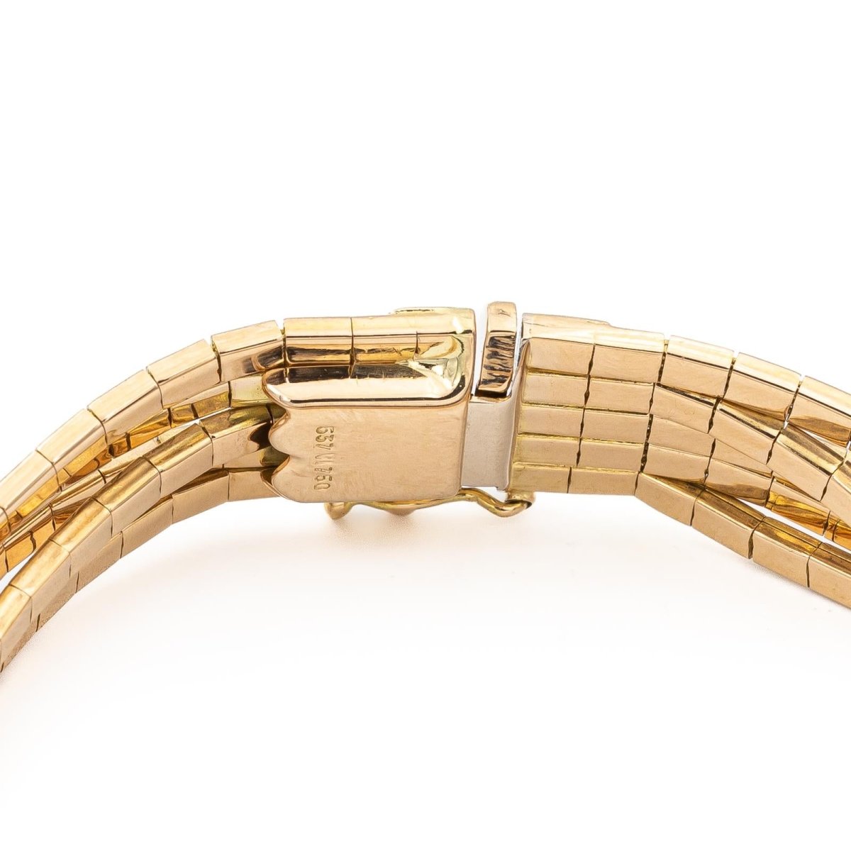 Bracelet 5 rangées en or jaune - Castafiore