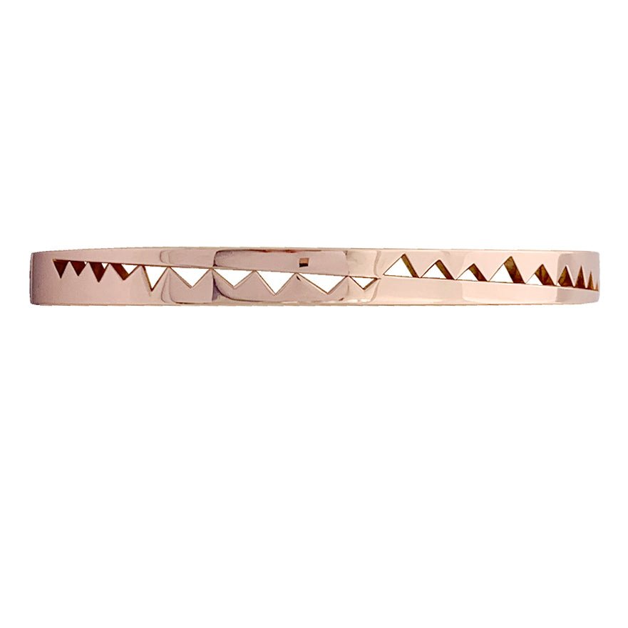 Bracelet Akillis "Capture Me", or rose, diamants. - Castafiore