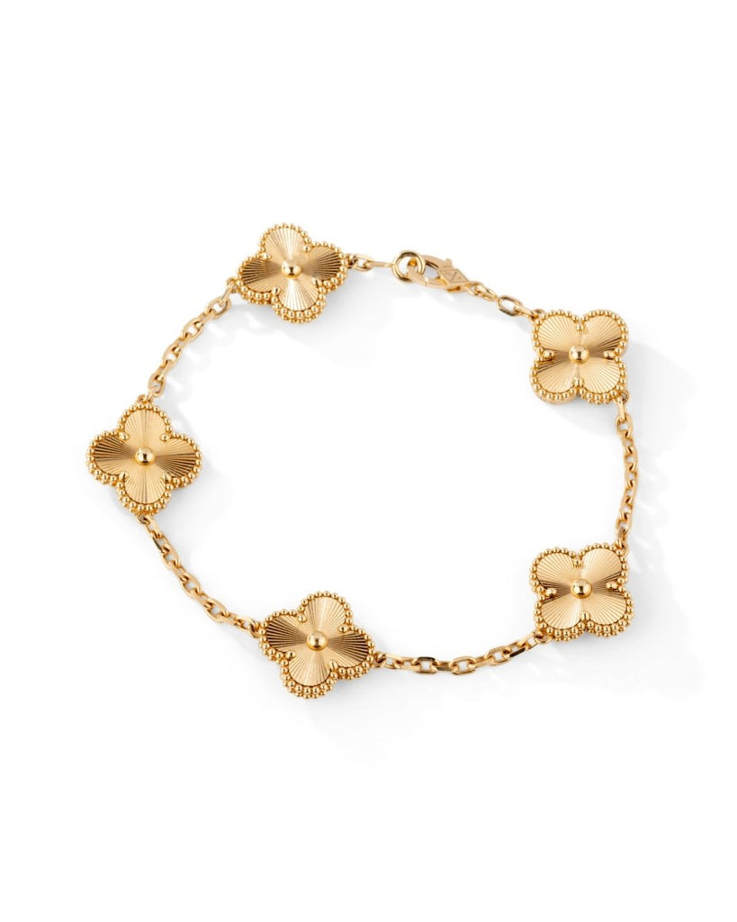Bracelet "Alhambra Vintage" VAN CLEEF & ARPELS en or jaune - Castafiore
