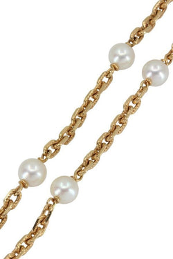 BRACELET ANCIEN 2 RANGS PERLES - Castafiore