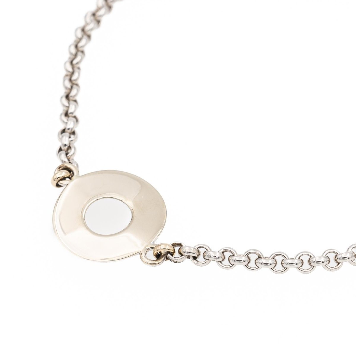 Bracelet Arthus Bertrand pastille en or blanc - Castafiore
