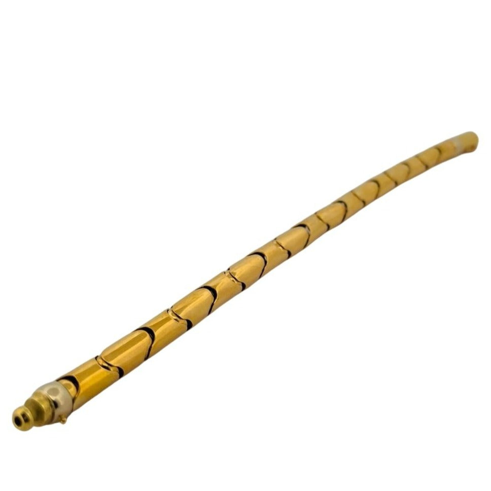 Bracelet articulé en or jaune - Castafiore