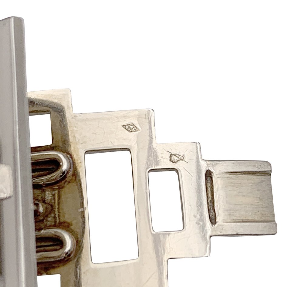 Bracelet BOIVIN Art déco, platine, or blanc et diamants - Castafiore