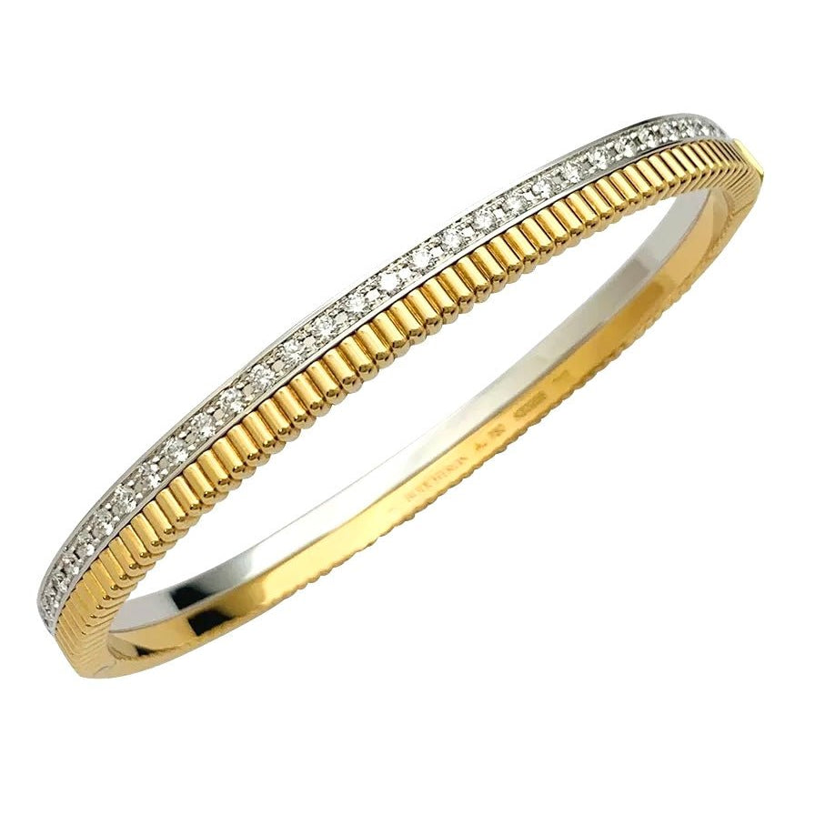 Bracelet Boucheron, "Quatre Radiant" , en or jaune, blanc et diamants - Castafiore