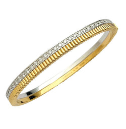 Bracelet Boucheron, "Quatre Radiant" , en or jaune, blanc et diamants - Castafiore
