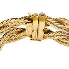Bracelet Buccellati, tresses en or jaune - Castafiore