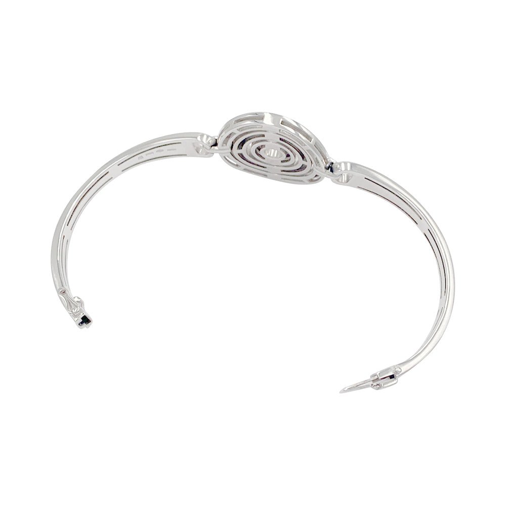 Bracelet Bulgari, "Astrale", or blanc - Castafiore