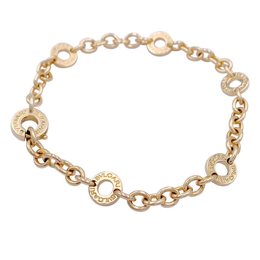 Bracelet Bulgari, "Bulgari-Bulgari", or jaune - Castafiore