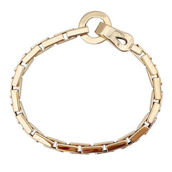 Bracelet Cartier "Agrafe" en or jaune. - Castafiore