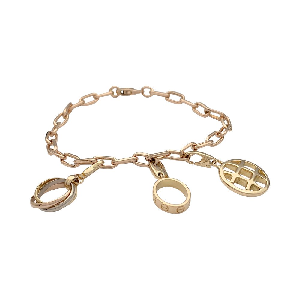 Bracelet Cartier breloques - Castafiore