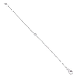 Bracelet Cartier, "Cartier d'Amour", or blanc, diamant. - Castafiore