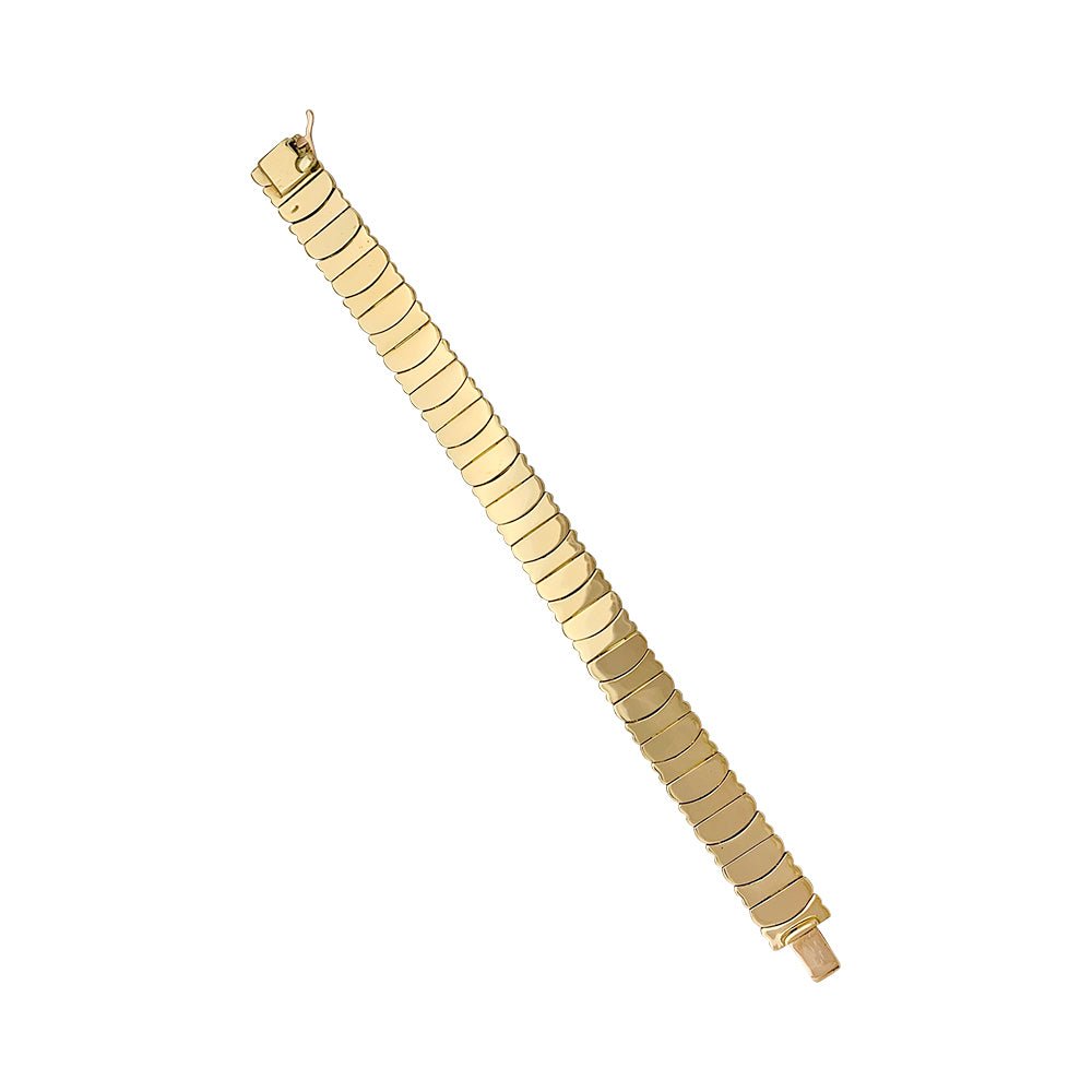 Bracelet Cartier, "Casque d'Or", en or jaune - Castafiore