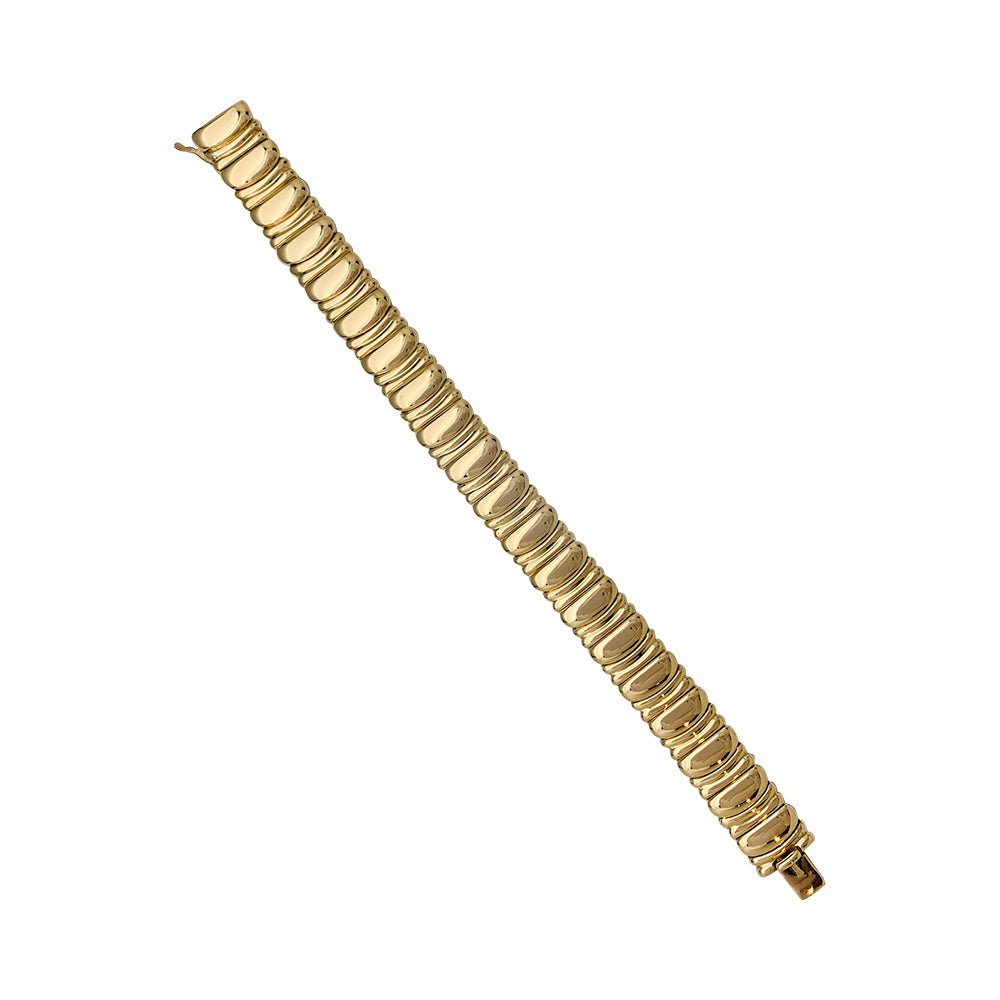 Bracelet Cartier, "Casque d'Or", en or jaune - Castafiore